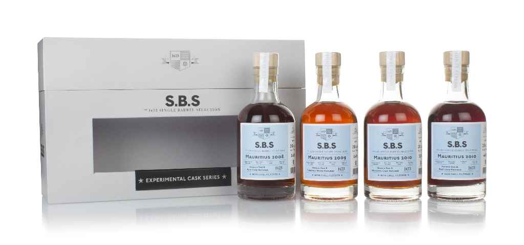 Mauritius 2010 Experimental Cask Series - 1423 Single Barrel Selection (4 x 200ml) 80cl product image