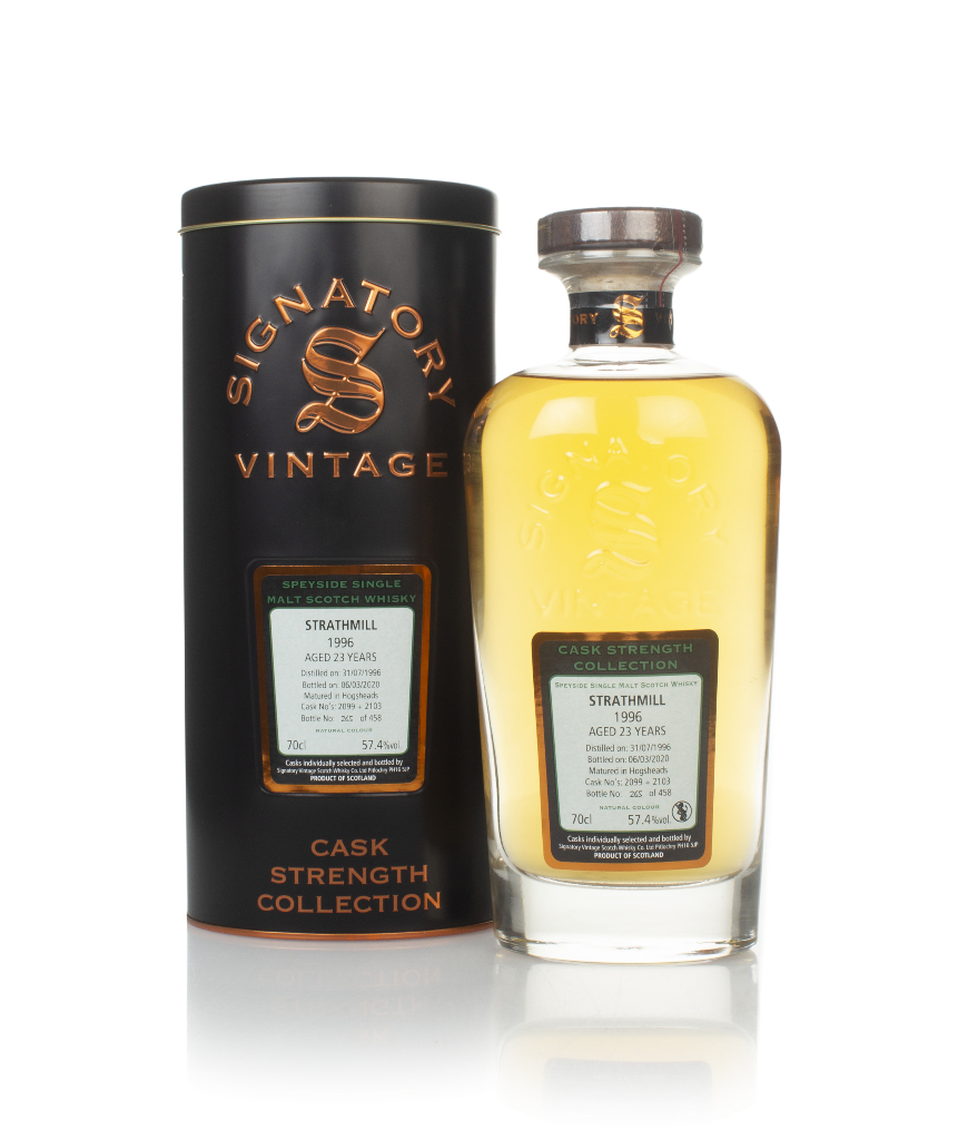 Strathmill 23 Year Old 1996 (casks 2099 & 2103) - Cask Strength Collection (Signatory) 70cl product image