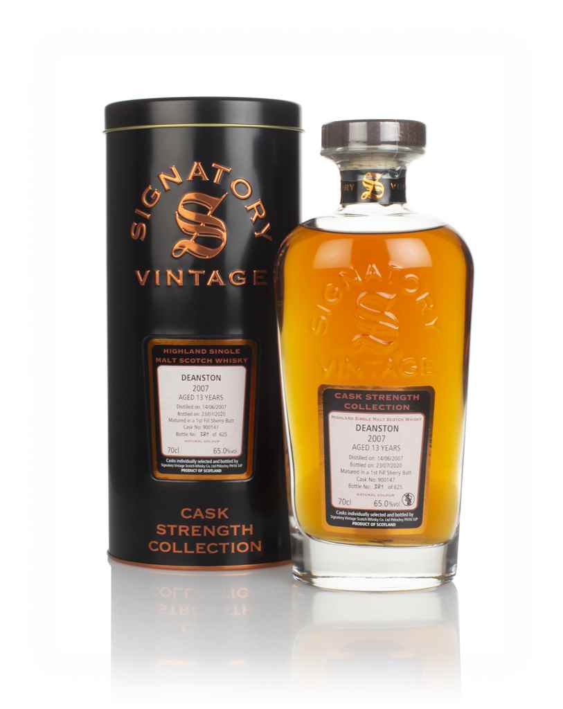 Deanston 13 Year Old 2007 (cask 900147) - Cask Strength Collection (Signatory) 70cl product image