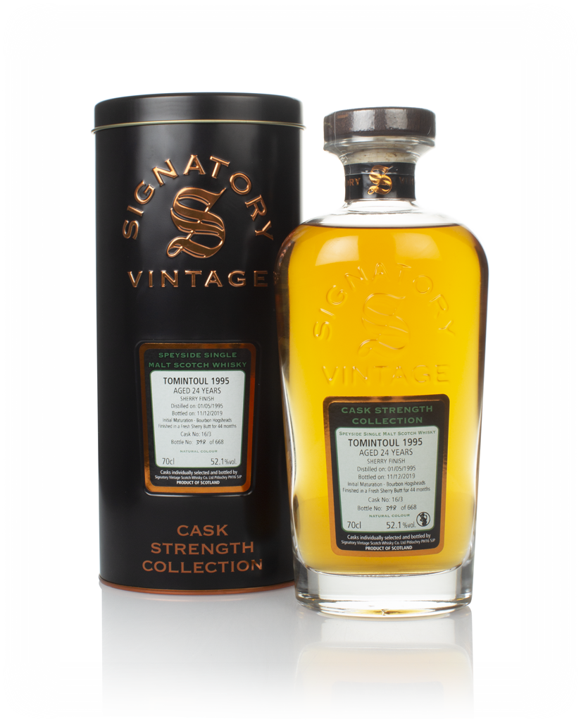 Tomintoul 24 Year Old 1995 (cask 16/3) - Cask Strength Collection (Signatory) 70cl product image