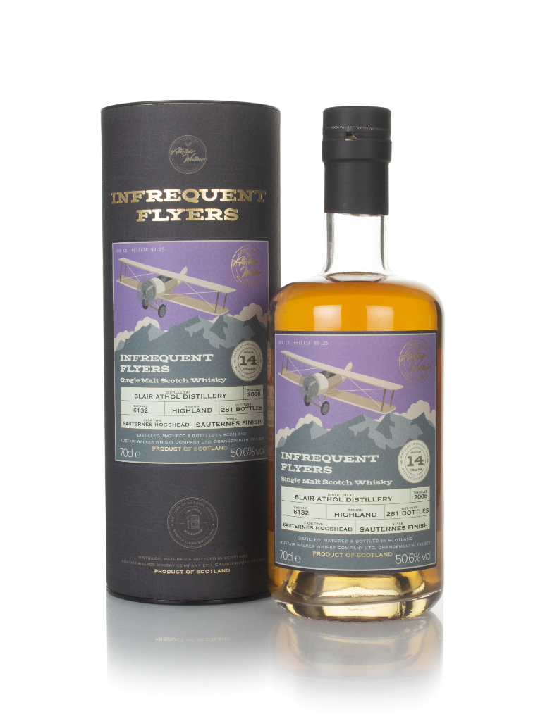 Blair Athol 14 Year Old 2006 (cask 6132) - Infrequent Flyers (Alistair Walker) 70cl product image