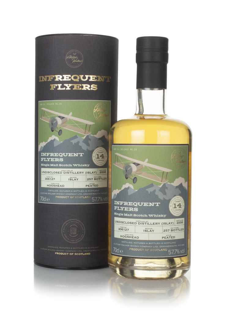 Undisclosed Islay 14 Year Old 2006 (cask 306127) - Infrequent Flyers (Alistair Walker) 70cl product image