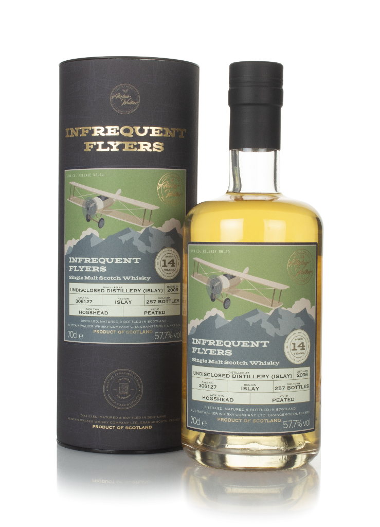 Undisclosed Islay 14 Year Old 2006 (cask 306127) - Infrequent Flyers (Alistair Walker) 70cl product image