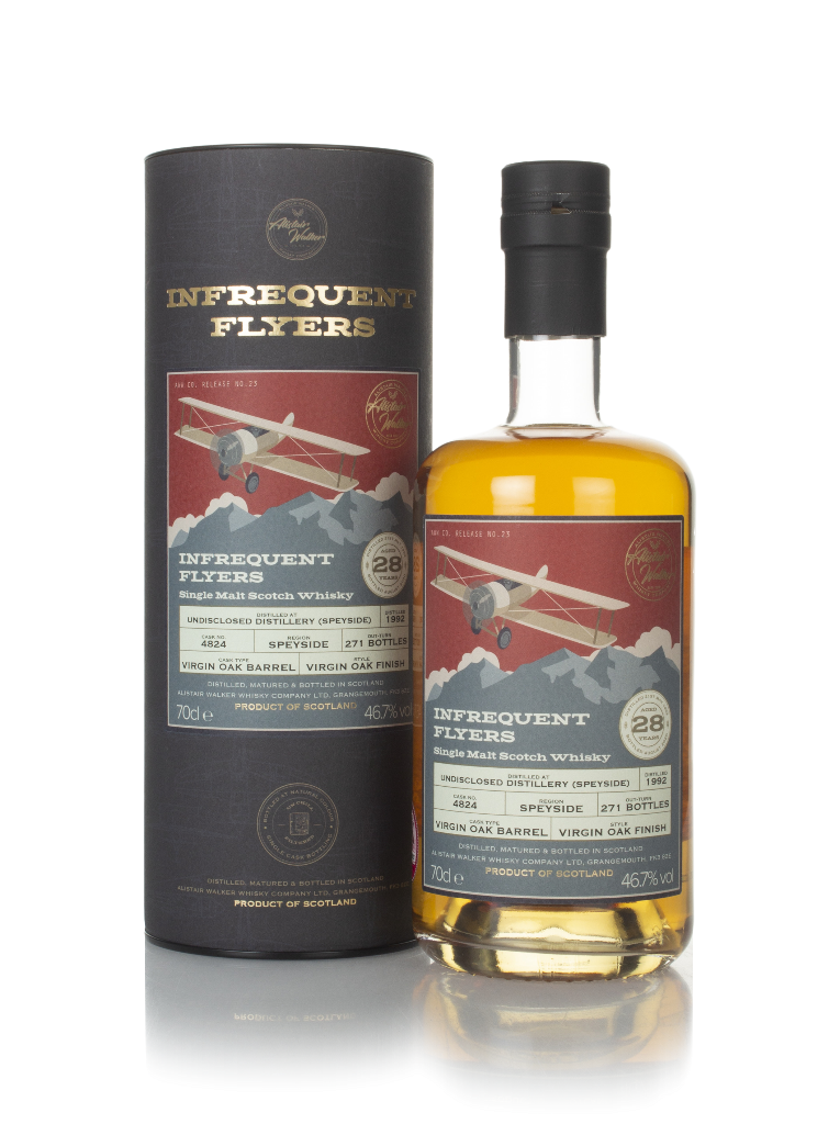 Undisclosed Speyside 28 Year Old 1992 (cask 4824) - Infrequent Flyers (Alistair Walker) 70cl product image