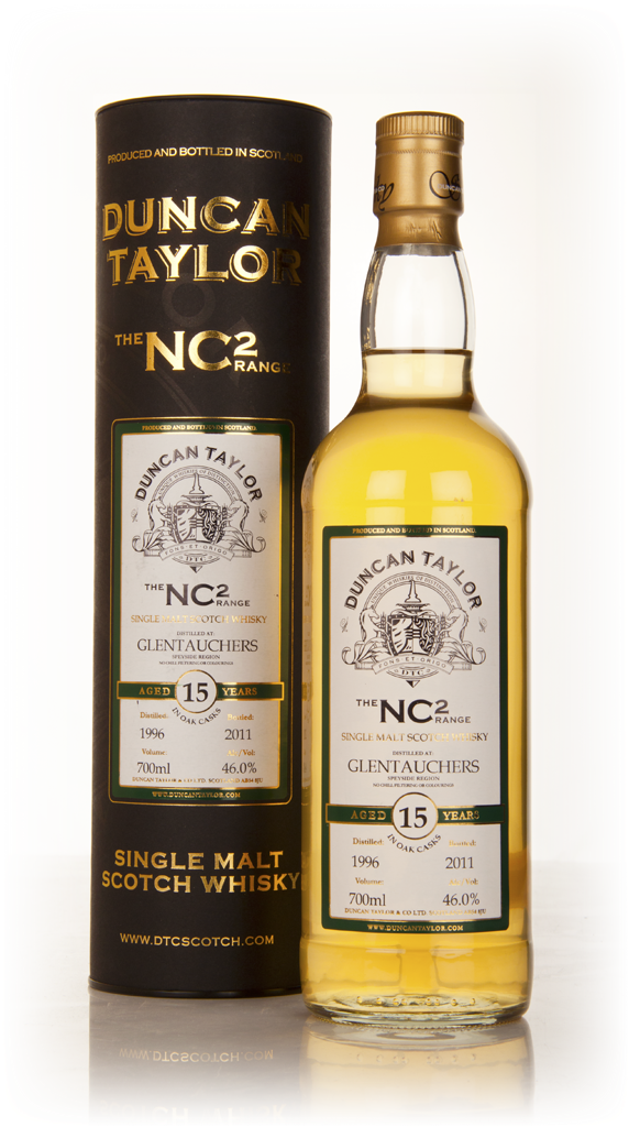 Glentauchers 15 Year Old 1996 - NC2 (Duncan Taylor) 70cl product image