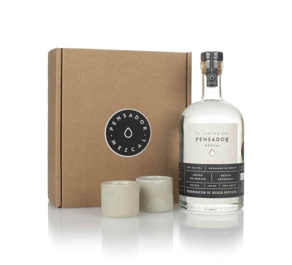 Pensador Mezcal Gift Pack with 2x Copitas (48%) 50cl product image