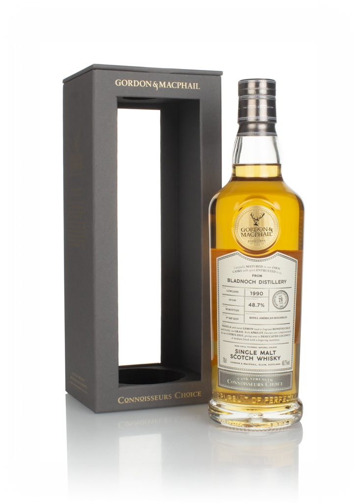Bladnoch 28 Year Old 1990 (batch 19/140) - Connoisseurs Choice (Gordon & MacPhail) 70cl product image