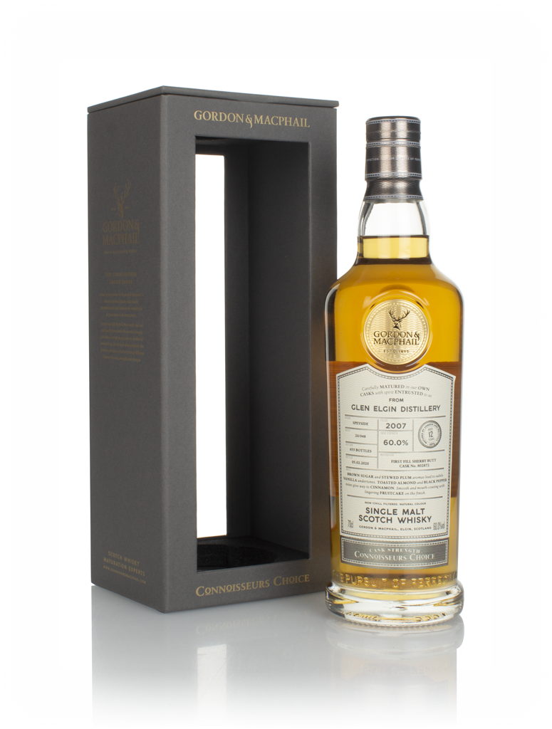 Glen Elgin 12 Year Old 2007 (batch 20/048) - Connoisseurs Choice (Gordon & MacPhail) 70cl product image