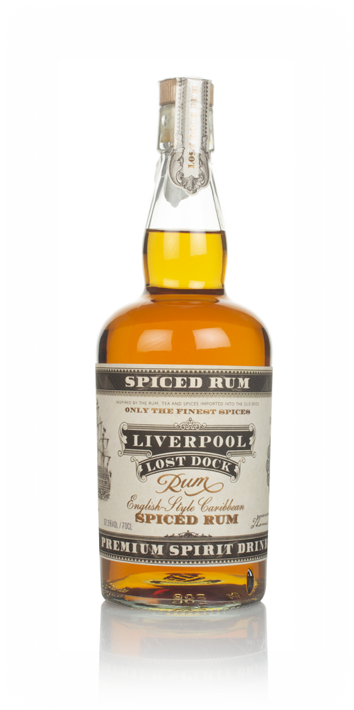 Liverpool Lost Dock Spiced Rum 70cl product image