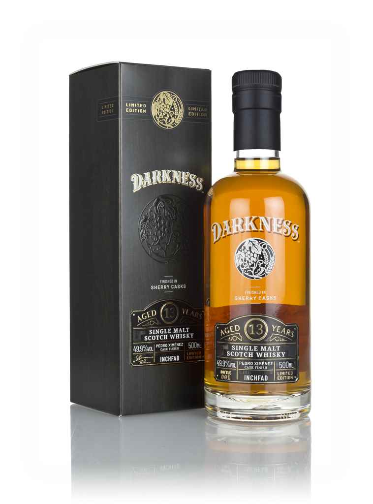 Inchfad 13 Year Old Pedro Ximénez Cask Finish (Darkness) (49.9%) 50cl product image