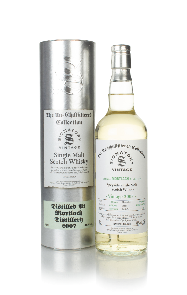 Mortlach 13 Year Old 2007 (casks 304882 & 304894) - Un-Chillfiltered Collection (Signatory) 70cl product image