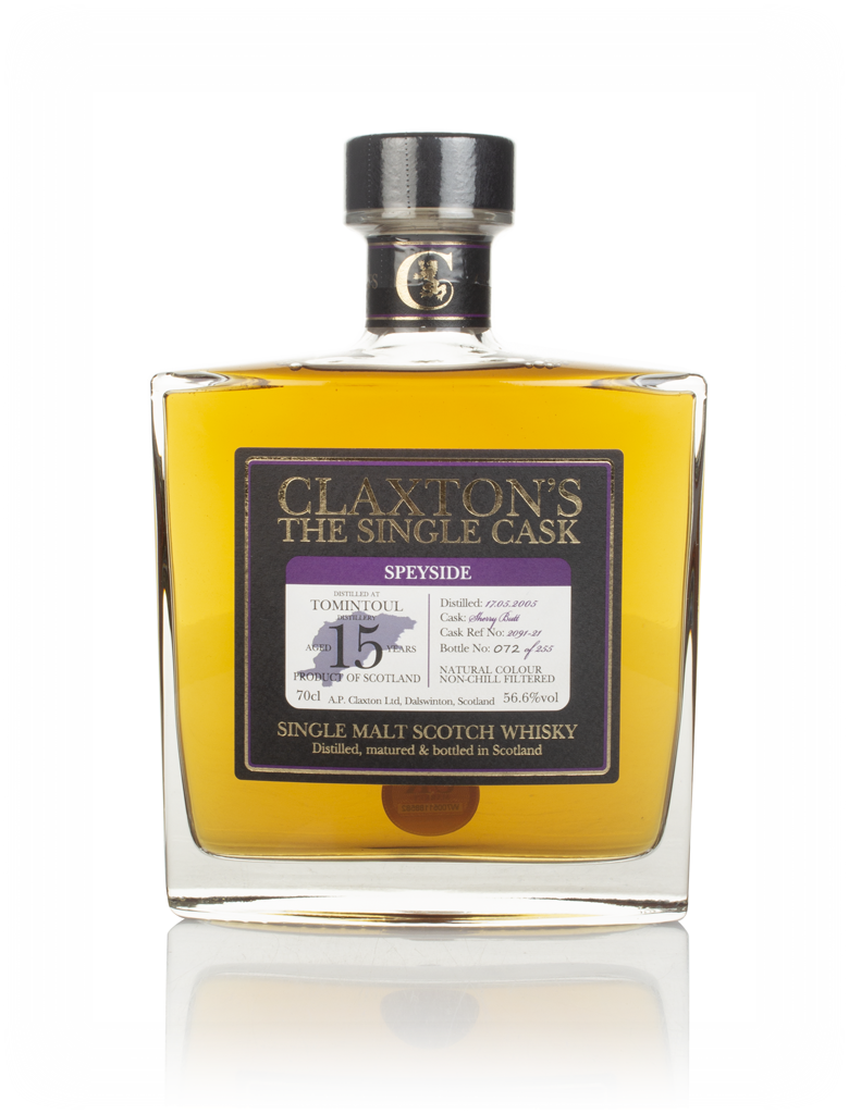 Tomintoul 15 Year Old 2005 - Claxton's 70cl product image