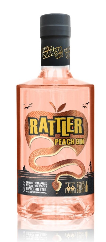 Rattler Peach Cornish Gin 70cl product image