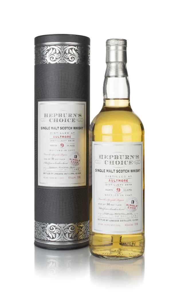 Aultmore 9 Year Old 2010 - Hepburn's Choice (Langside) 70cl product image