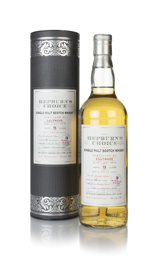 Aultmore 9 Year Old 2010 - Hepburn's Choice (Langside) 70cl product image