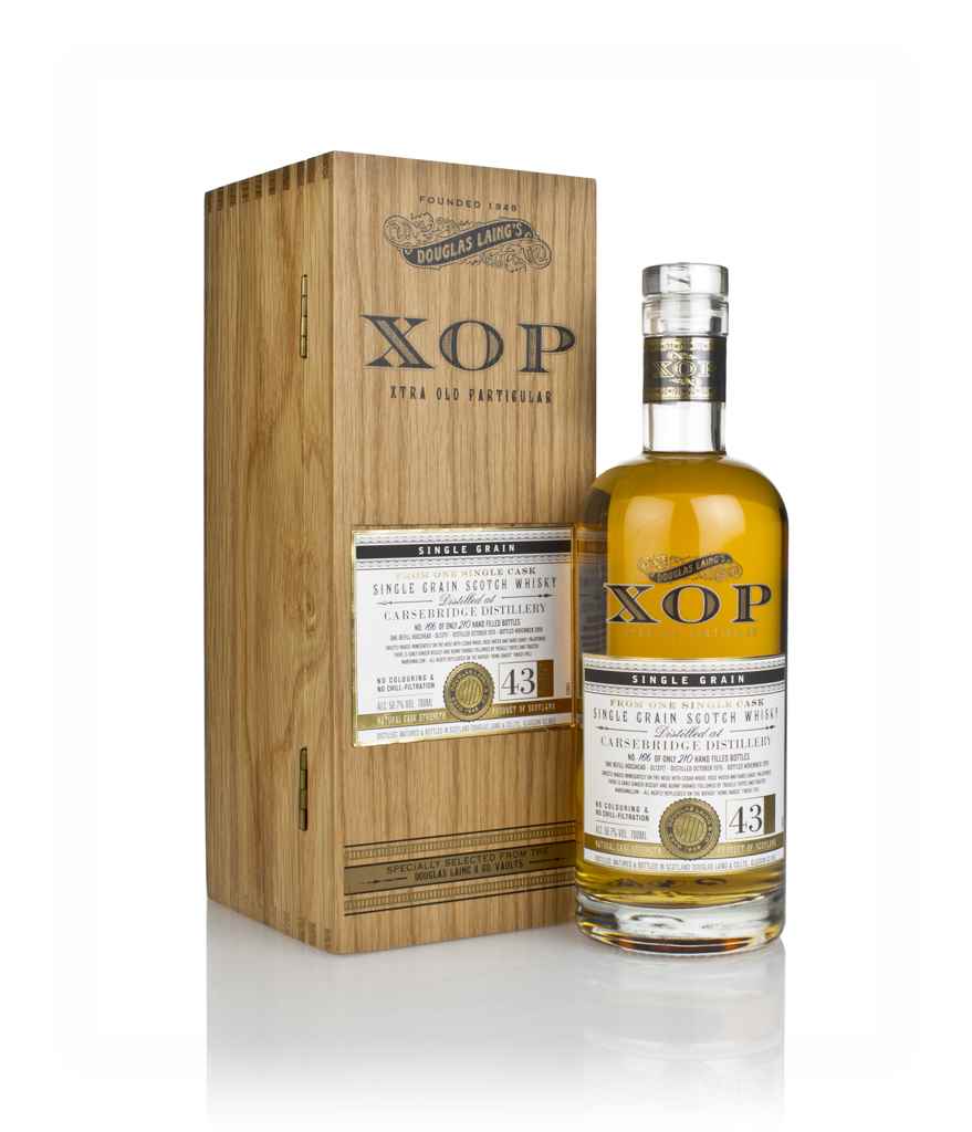 Carsebridge 43 Year Old 1976 (cask 13717) - Xtra Old Particular (Douglas Laing) 70cl product image