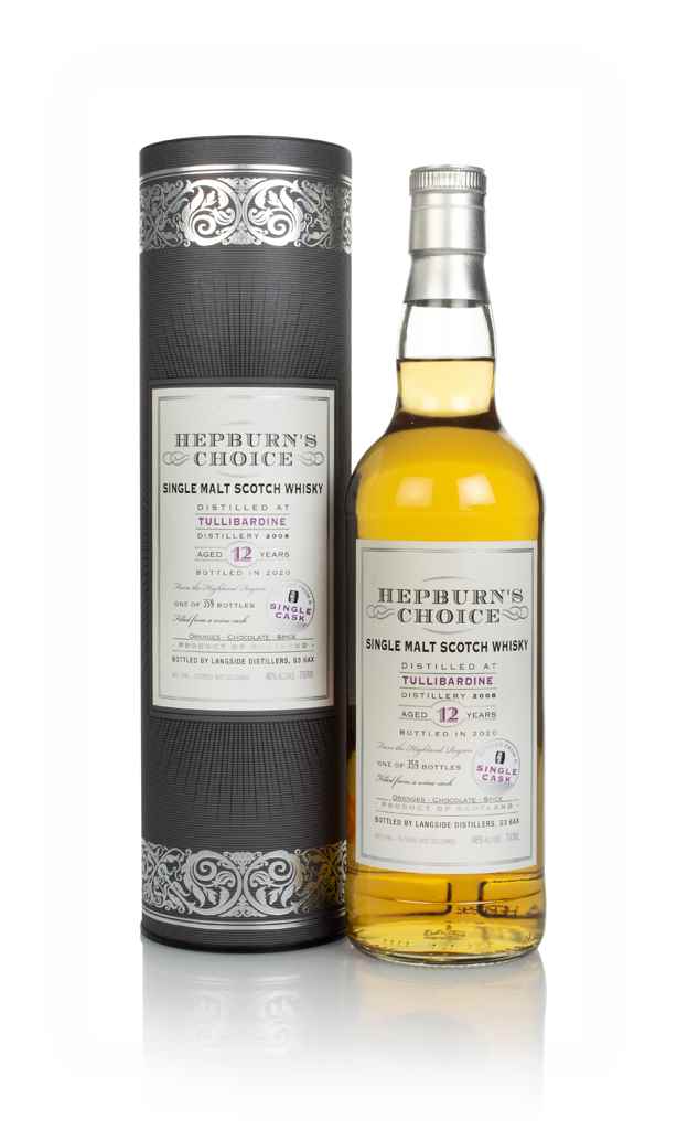 Tullibardine 12 Year Old 2008 - Hepburn's Choice (Langside) 70cl product image