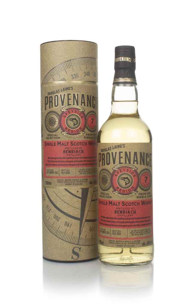 Benriach 7 Year Old 2012 (cask 14186) - Provenance (Douglas Laing) 70cl product image