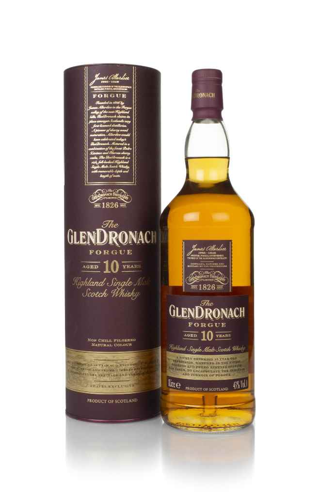 The GlenDronach Forgue 10 Year Old 100cl product image