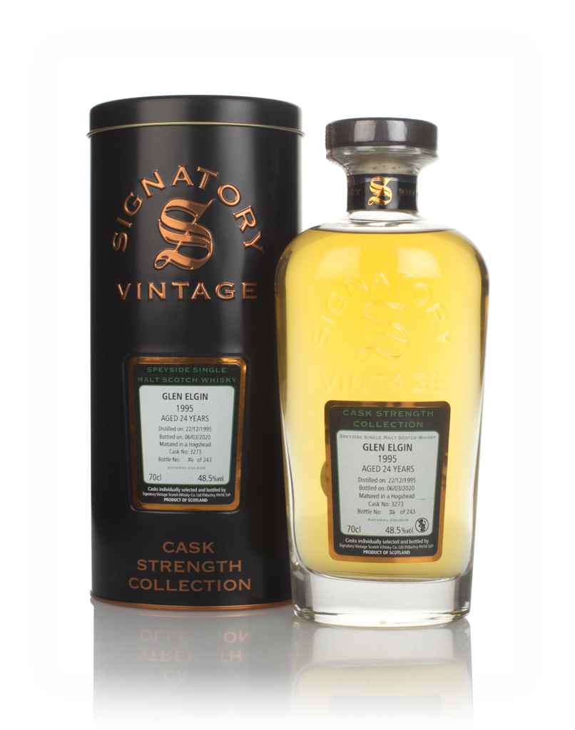 Glen Elgin 24 Year Old 1995 (cask 3273) - Cask Strength Collection (Signatory) 70cl product image