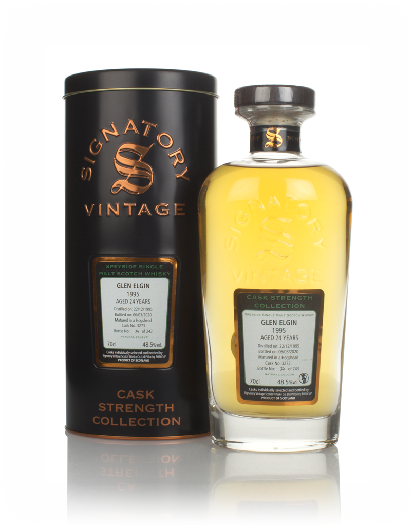 Glen Elgin 24 Year Old 1995 (cask 3273) - Cask Strength Collection (Signatory) 70cl product image