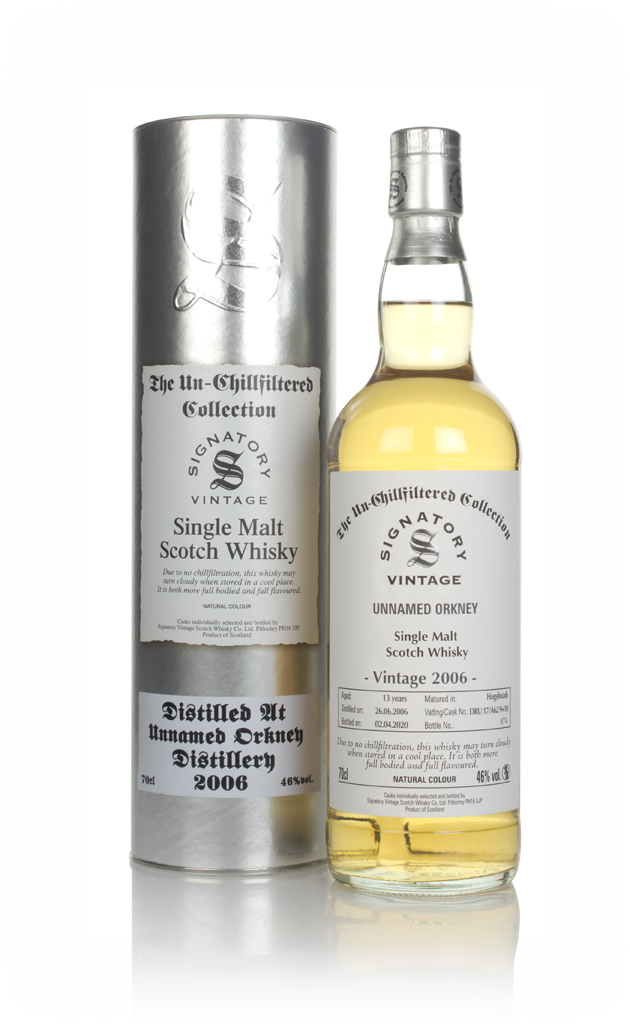 Unnamed Orkney 13 Year Old 2006 (casks 17/A62 9 & 10) - Un-Chillfiltered Collection (Signatory) 70cl product image