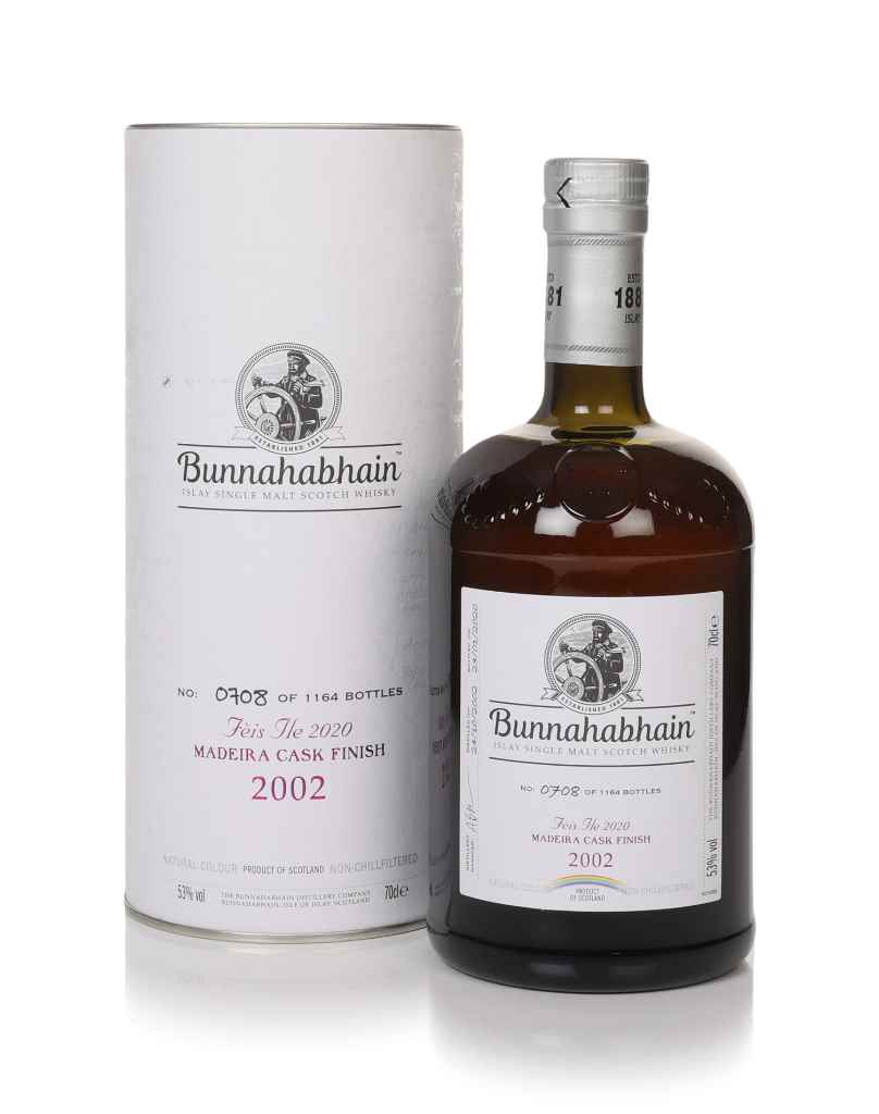Bunnahabhain 17 Year Old 2002 Madeira Cask Finish - Fèis Ìle 2020 70cl product image