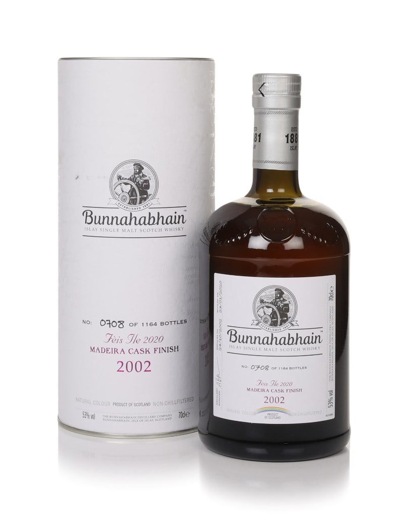 Bunnahabhain 17 Year Old 2002 Madeira Cask Finish - Fèis Ìle 2020 70cl product image