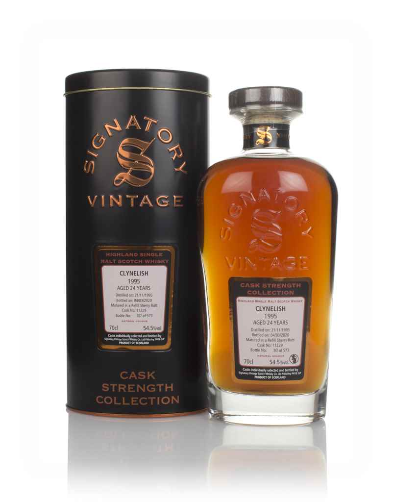 Clynelish 24 Year Old 1995 (cask 11229) - Cask Strength Collection (Signatory) 70cl product image