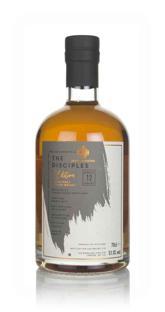 Craigellachie 12 Year Old 2007 (cask 900777) - The Disciples (Heroes & Heretics) 70cl product image