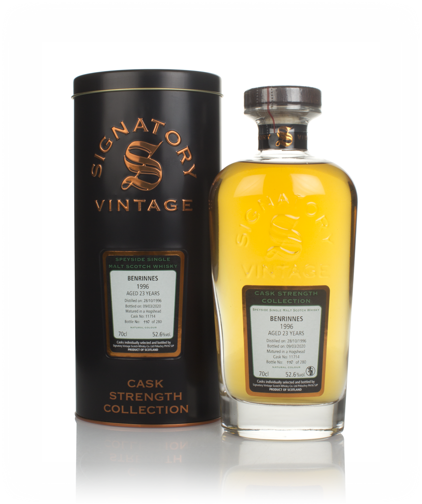 Benrinnes 23 Year Old 1996 (cask 11714) - Cask Strength Collection (Signatory) 70cl product image