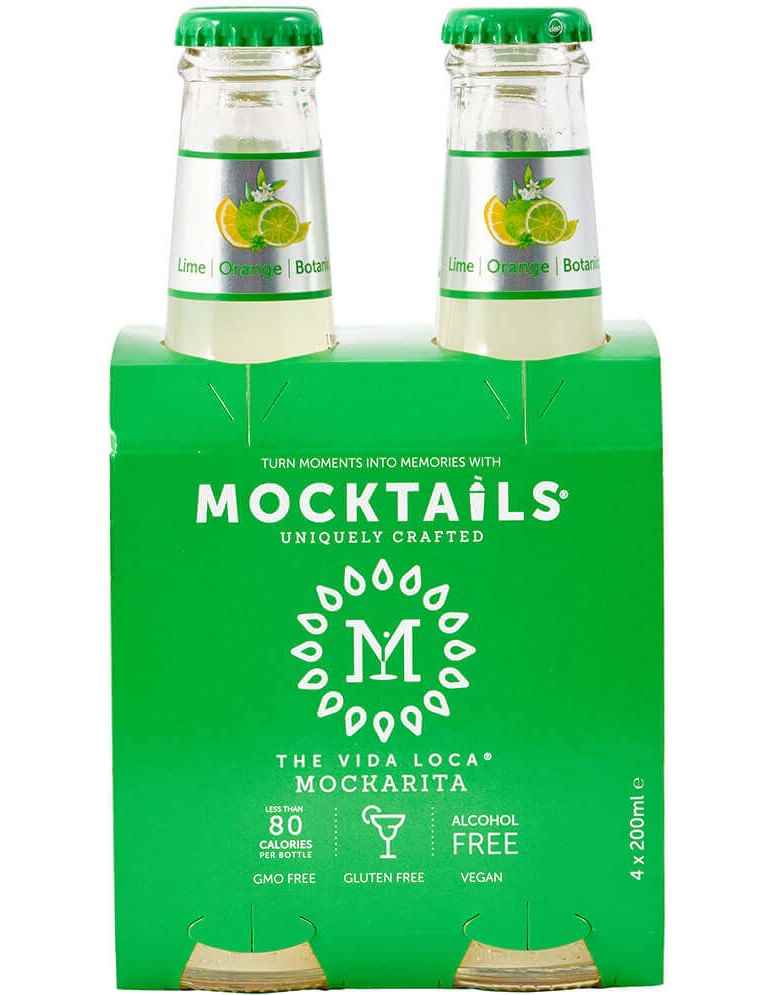 Mocktails Vida Loca Mockarita (4 x 200ml) 80cl product image