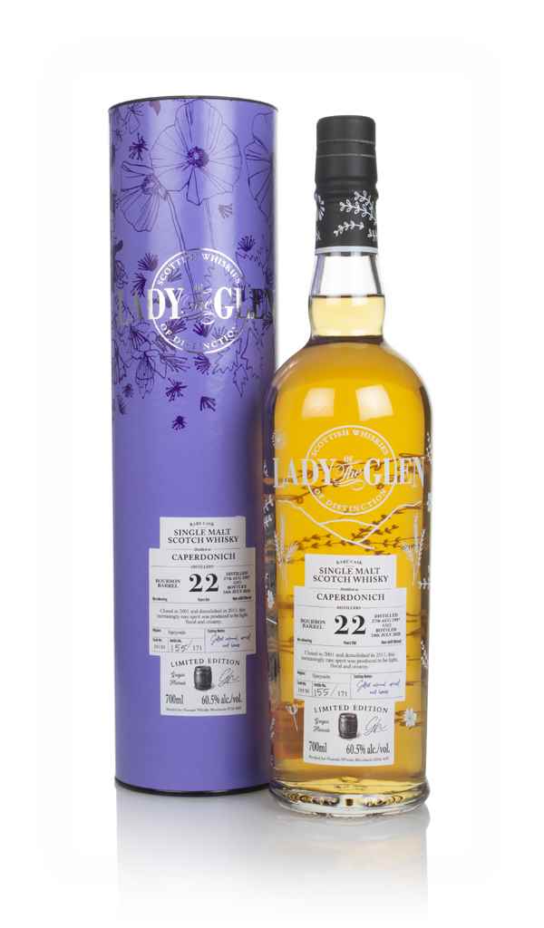 Caperdonich 22 Year Old 1997 (cask 19130) - Lady of the Glen (Hannah Whisky Merchants) 70cl product image
