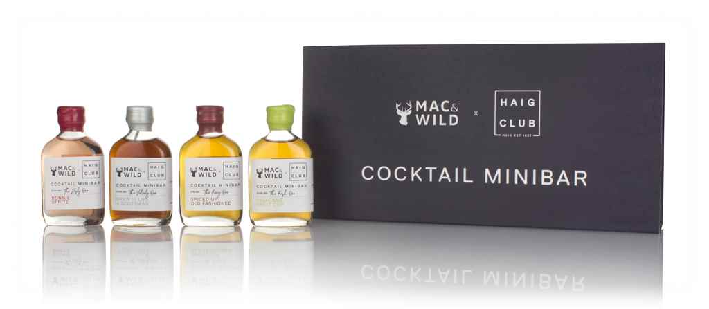 Mac & Wild x Haig Club Cocktail Minibar Set 20cl product image