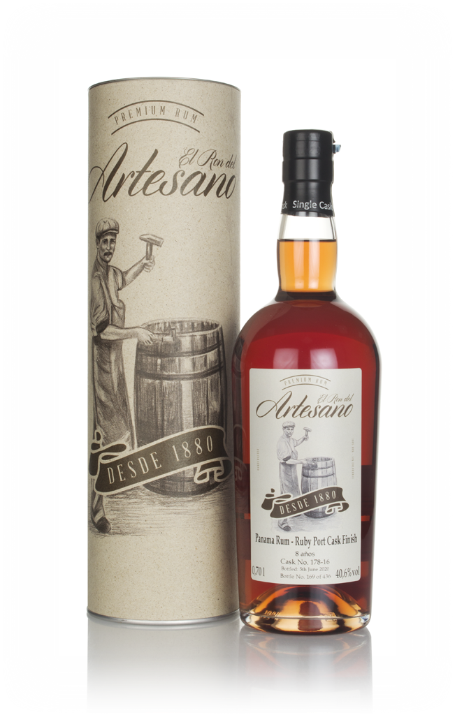 El Ron del Artesano 8 Year Old - Ruby Port Finish 70cl product image