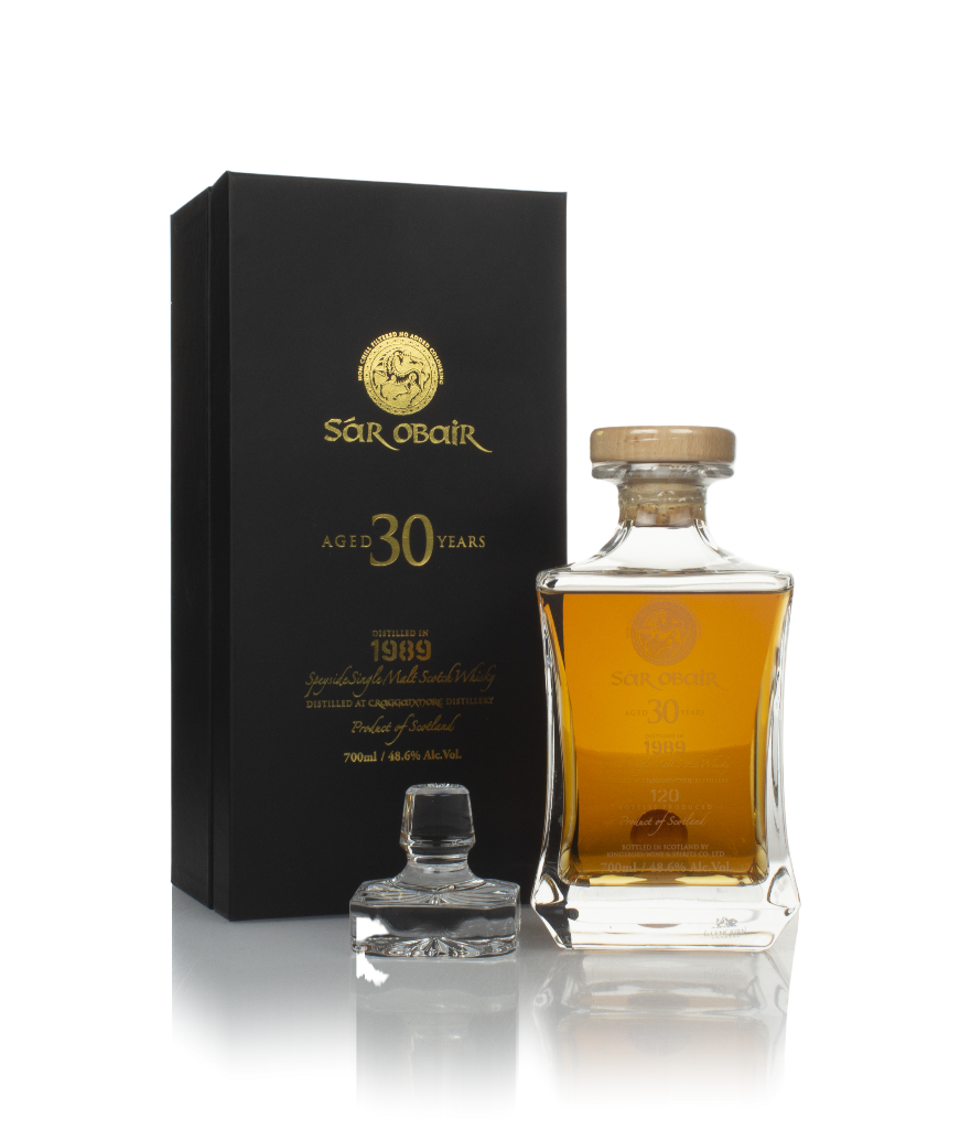 Cragganmore 30 Year Old 1989 - Sar Obair Decanter (Kingsbury) 70cl product image