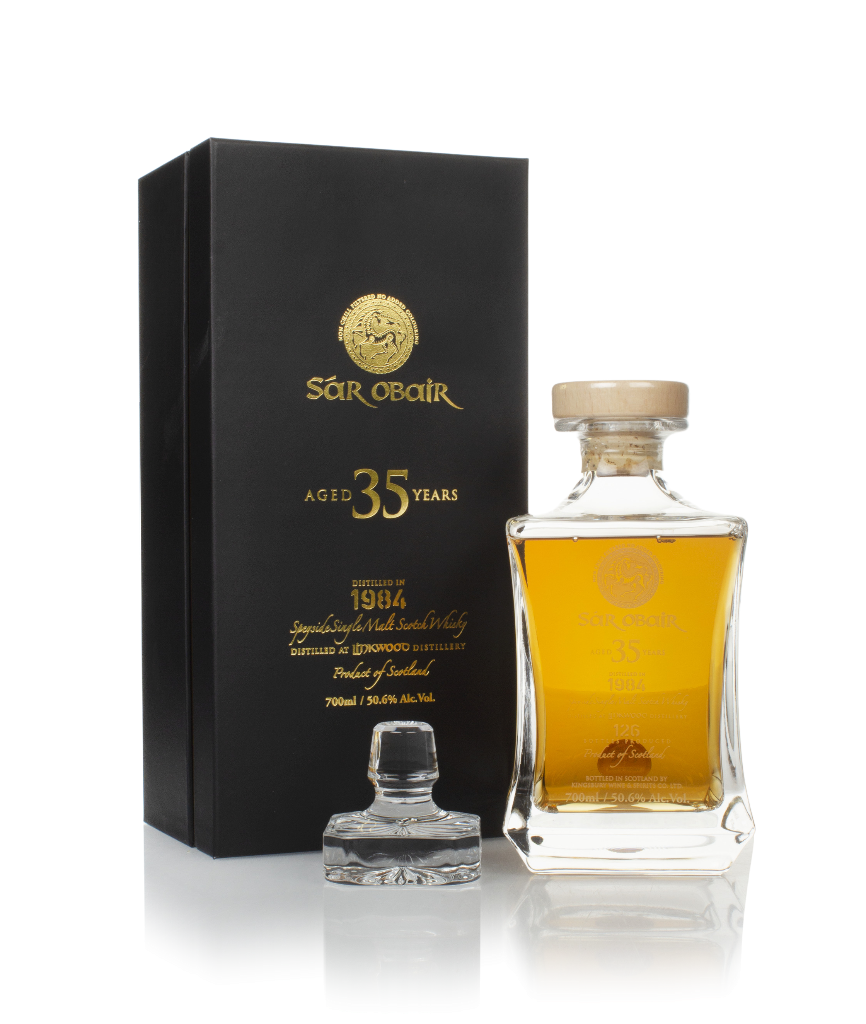 Linkwood 35 Year Old 1984 - Sar Obair Decanter (Kingsbury) 70cl product image
