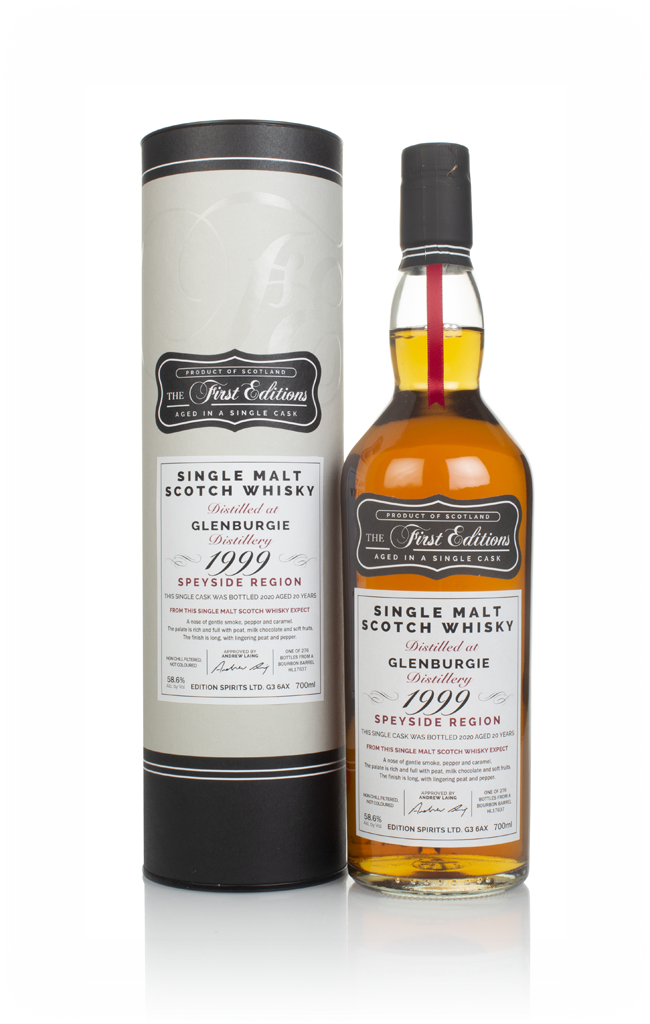 Glenburgie 20 Year Old 1999 (cask 17637) - The First Editions (Hunter Laing) 70cl product image