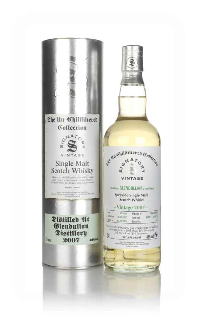 Glendullan 12 Year Old 2007 (casks 319311 & 319312) - Un-Chillfiltered Collection (Signatory) 70cl product image