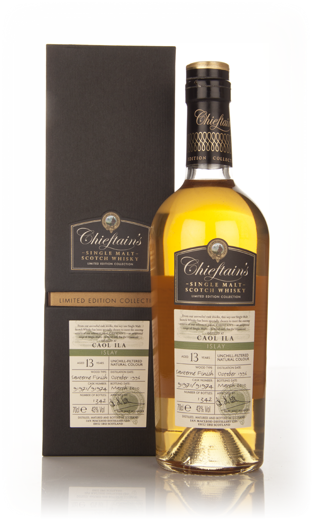 Caol Ila 13 Year Old 1996 - Chieftain's Ian MacLeod) 70cl product image
