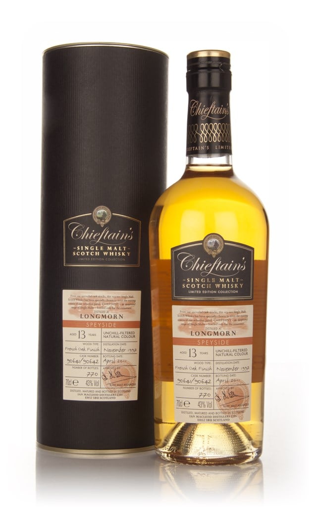 Longmorn 13 Year Old 1997 - Chieftain's Ian MacLeod) 70cl product image