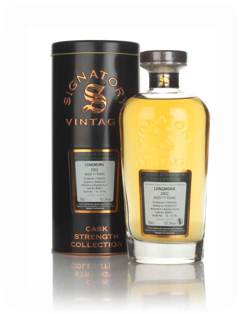 Longmorn 17 Year Old 2002 (cask 800621) - Cask Strength Collection (Signatory) 70cl product image