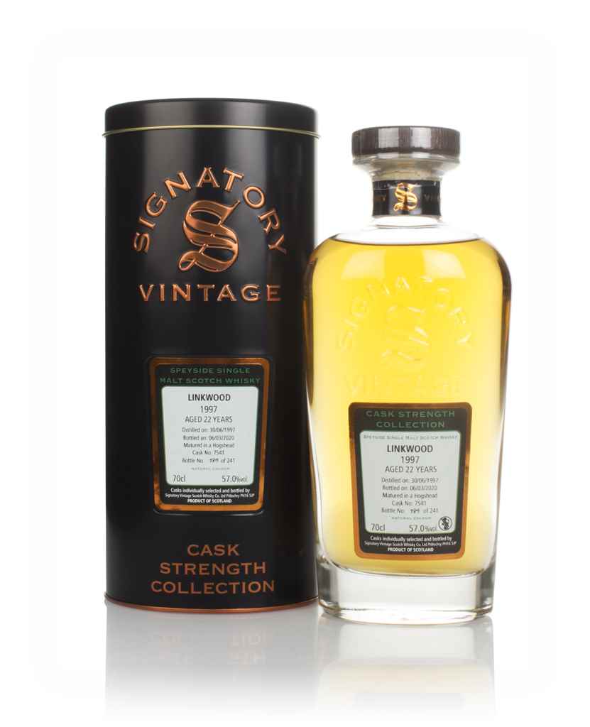 Linkwood 22 Year Old 1997 (cask 7541) - Cask Strength Collection (Signatory) 70cl product image