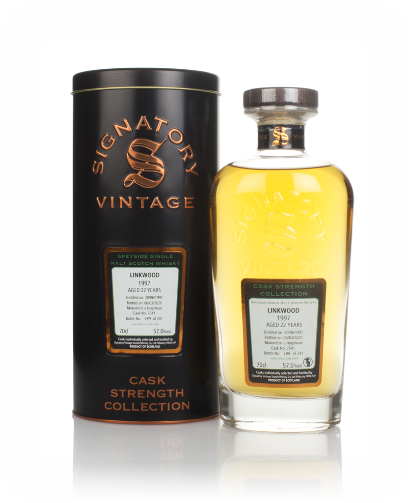 Linkwood 22 Year Old 1997 (cask 7541) - Cask Strength Collection (Signatory) 70cl product image