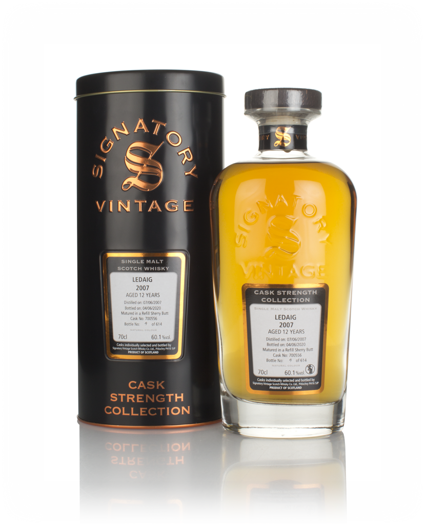 Ledaig 12 Year Old 2007 (cask 700556) - Cask Strength Collection (Signatory) 70cl product image