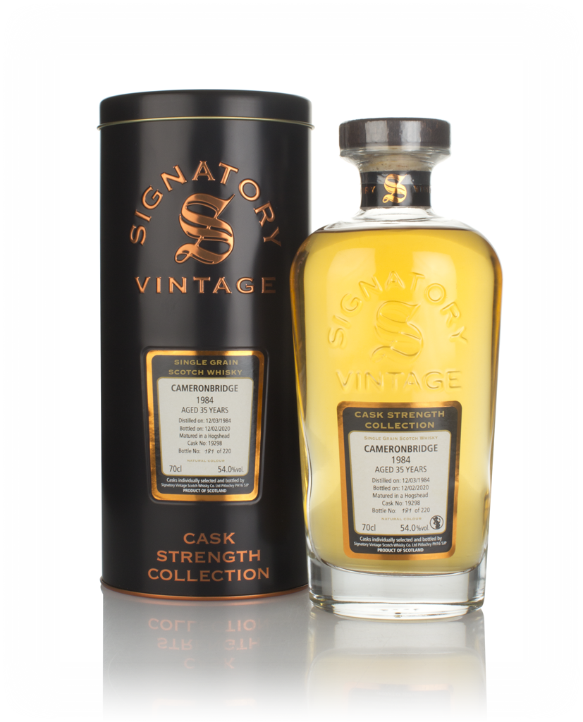 Cameronbridge 35 Year Old 1984 (cask 19298) - Cask Strength Collection (Signatory) 70cl product image