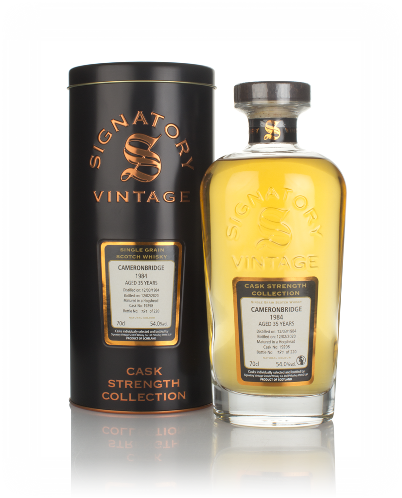 Cameronbridge 35 Year Old 1984 (cask 19298) - Cask Strength Collection (Signatory) 70cl product image