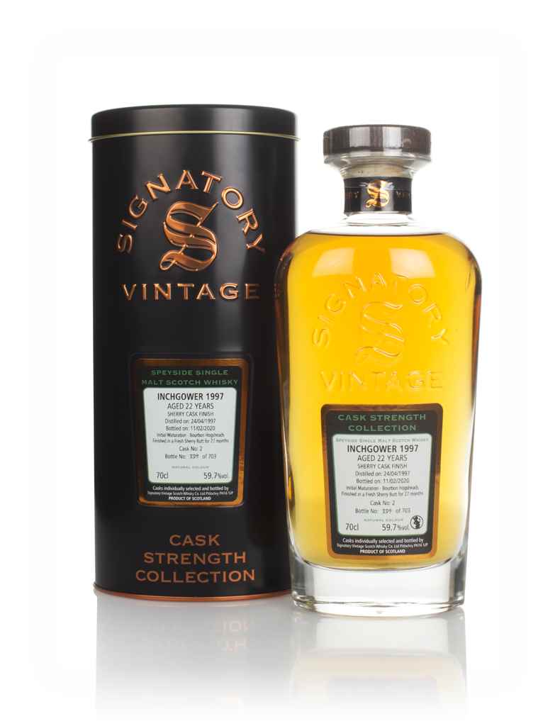 Inchgower 22 Year Old 1997 (cask 2) - Cask Strength Collection (Signatory) 70cl product image