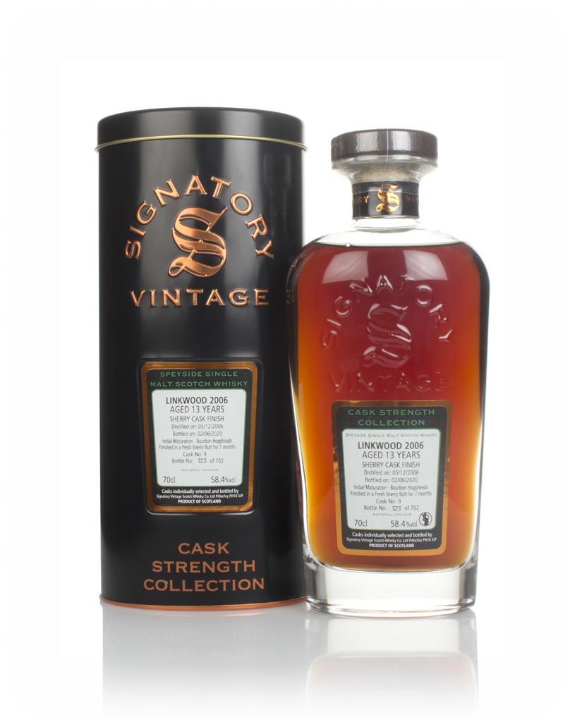 Linkwood 13 Year Old 2006 (cask 9) - Cask Strength Collection (Signatory) 70cl product image