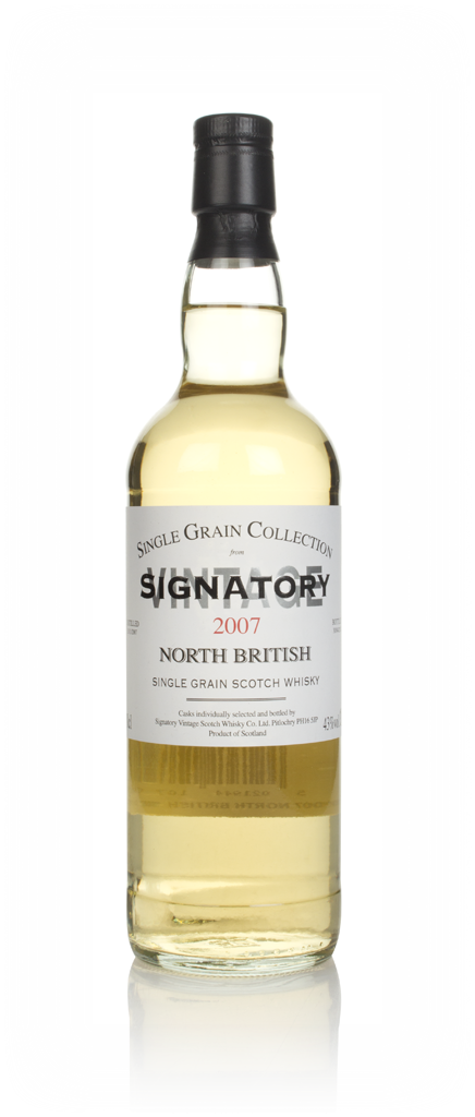 North British 12 Year Old 2007 - Single Grain Collection (Signatory) 70cl product image